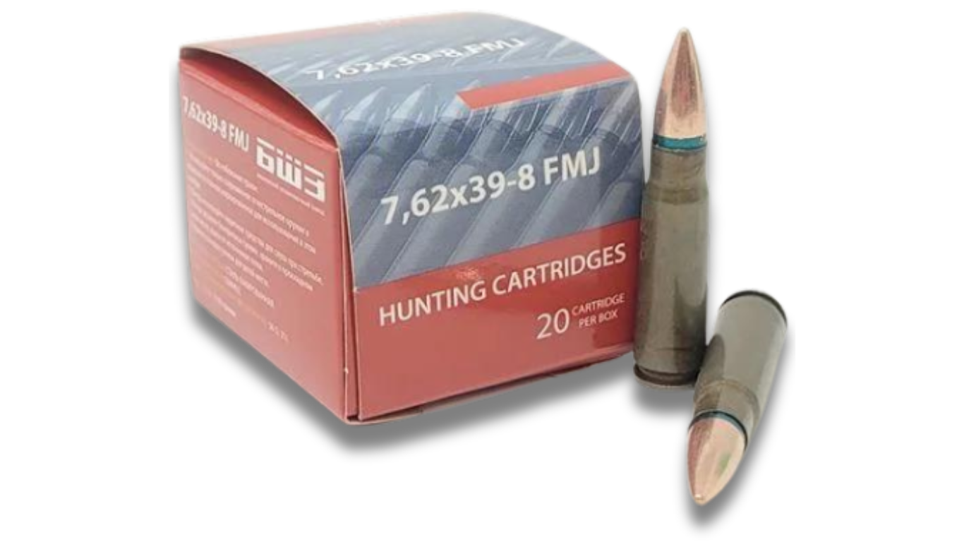 7.62x39 122gr FMJ – 20rd