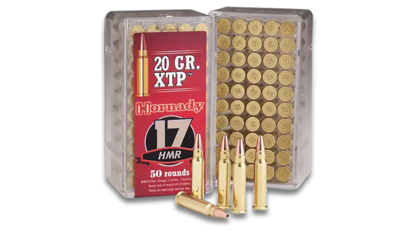 Hornady .17 HMR 20gr XTP Brass – 50rd