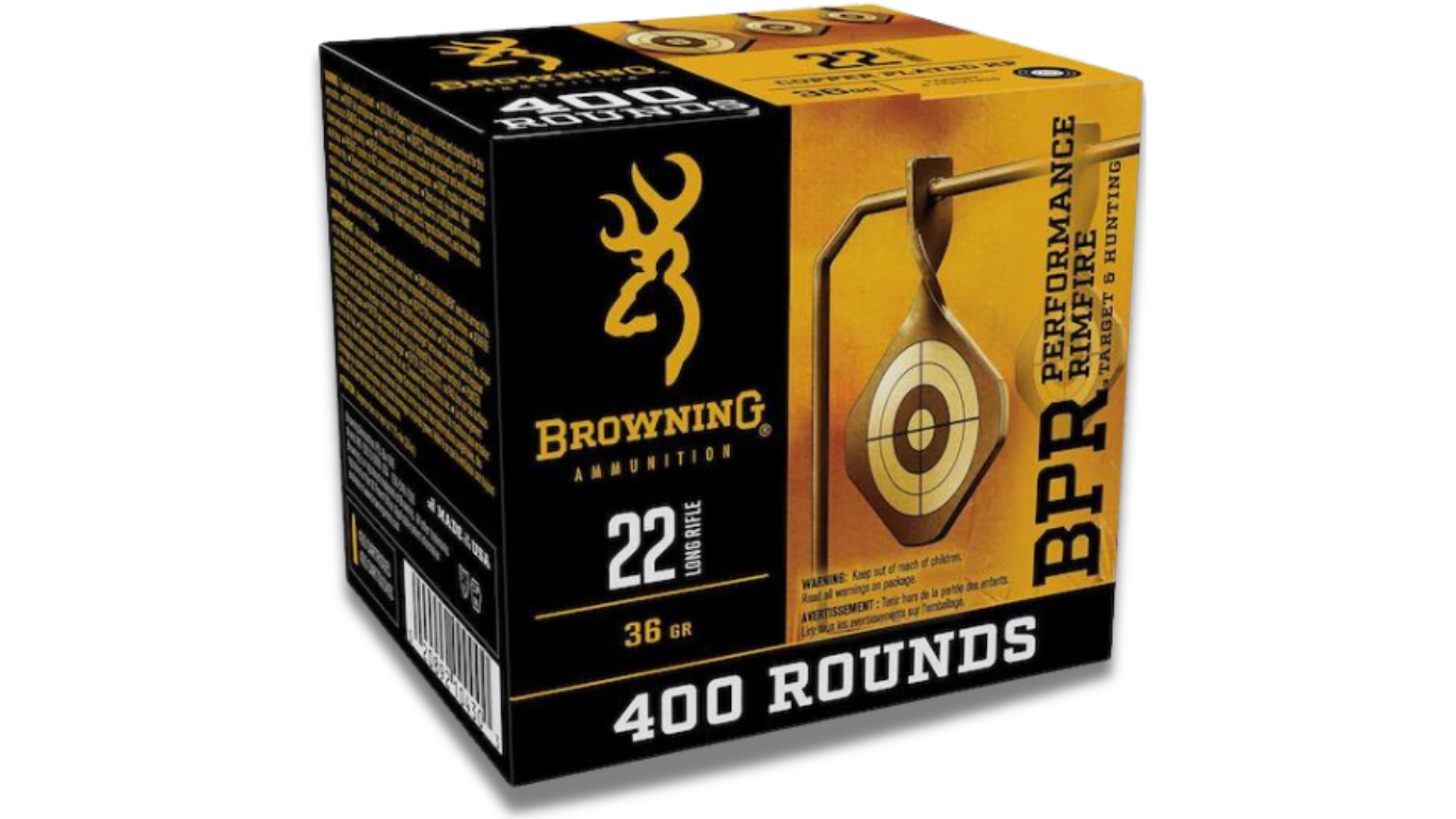 browning .22 LR 36gr – 400rd