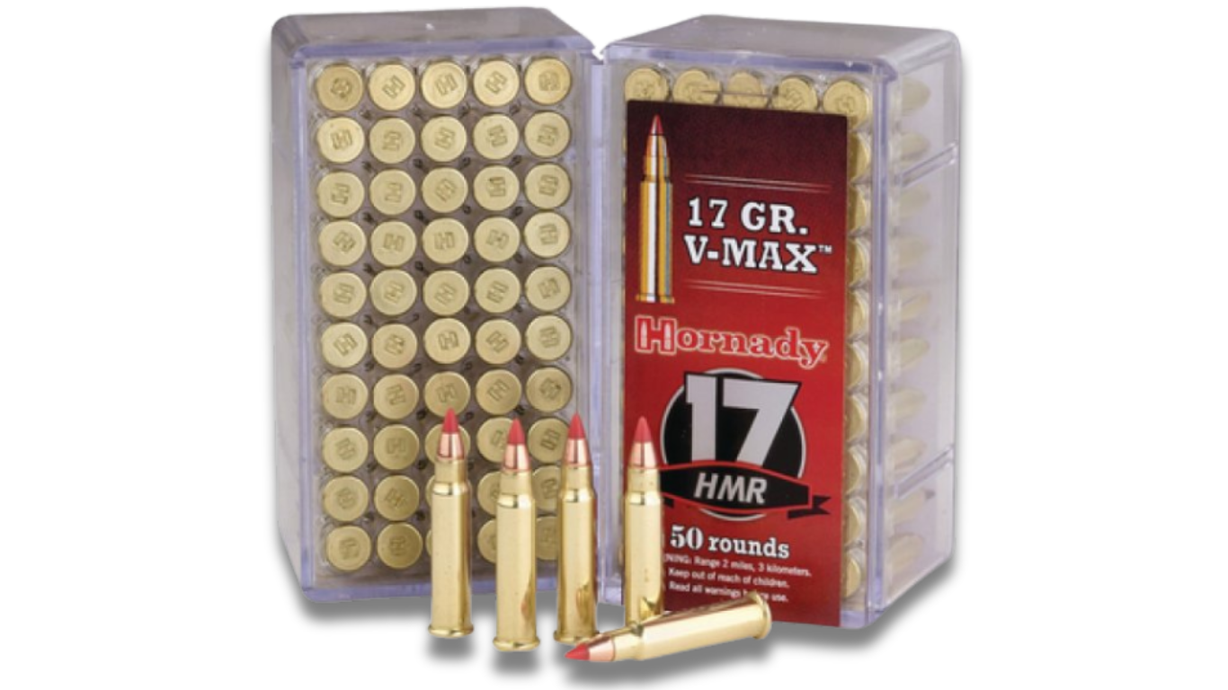 Hornady .17 HMR 17gr V-MAX Brass – 50rd