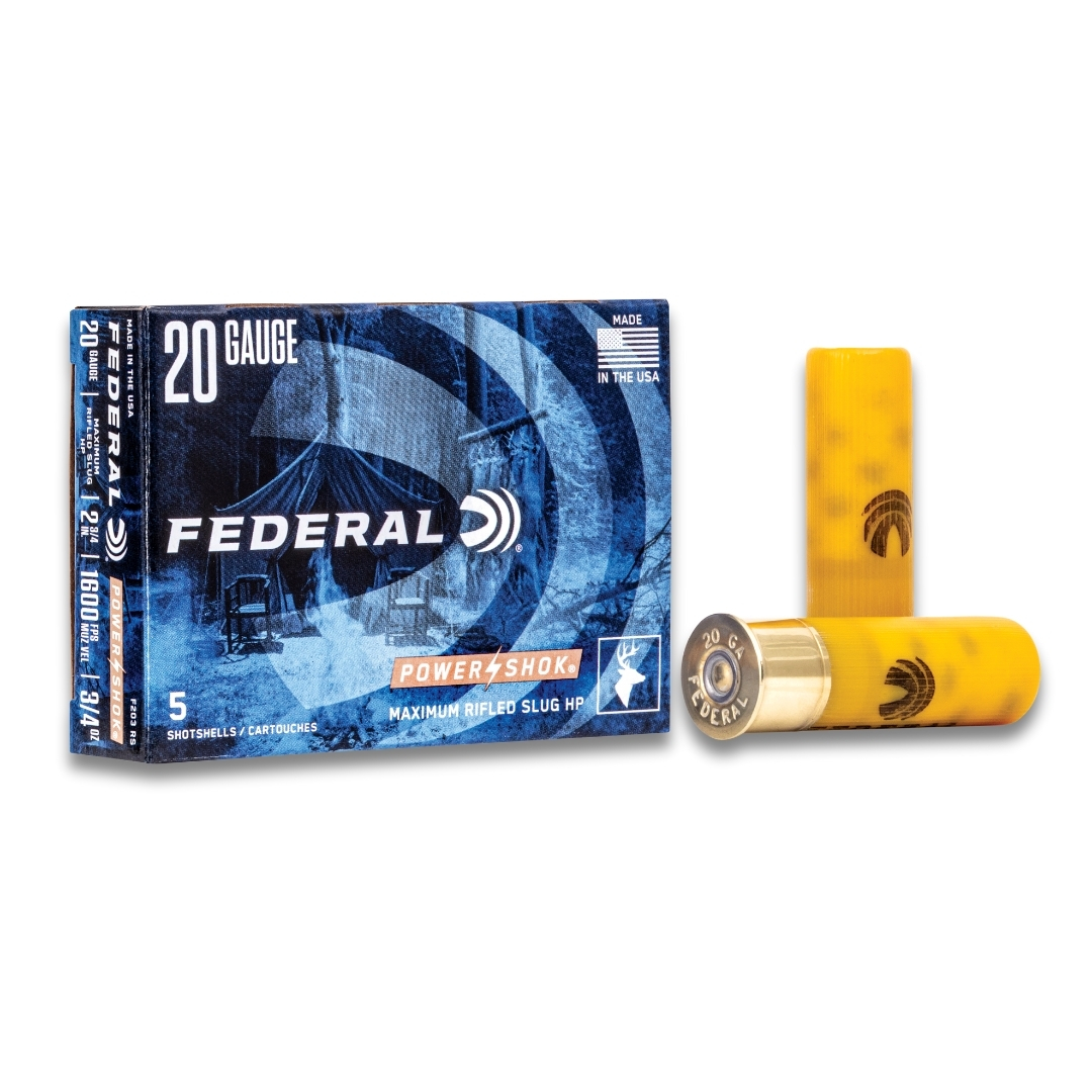 federal 20 Gauge SLUG – 5rd