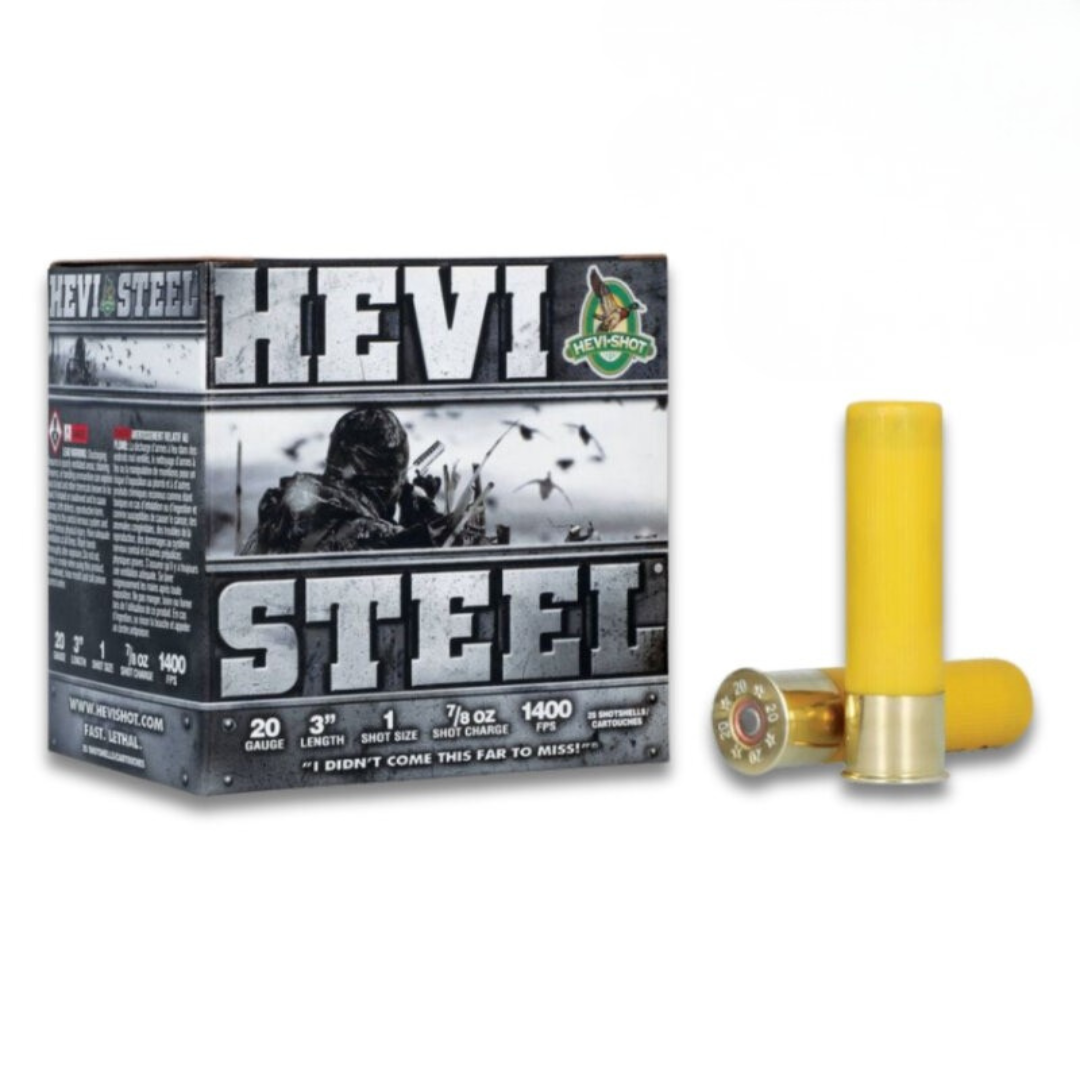 hevi-shot 20 Gauge Steel – 25rd