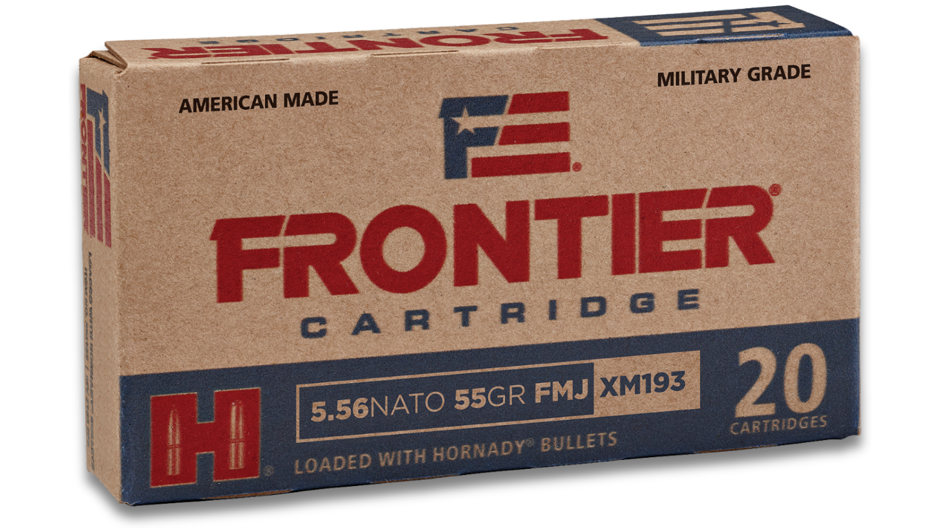 Frontier Cartridge 5.56 NATO 55gr FMJ – 20rd