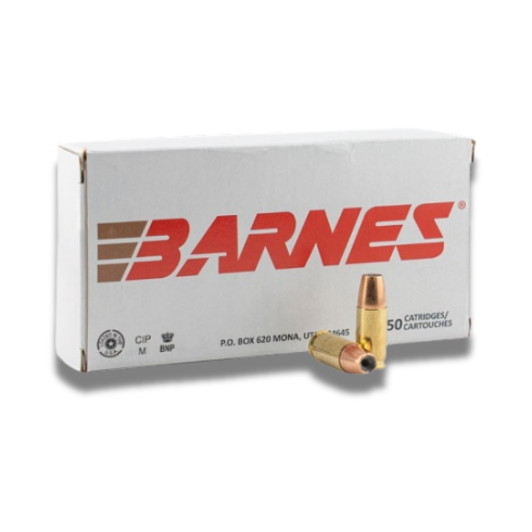 Barnes Bullets 9mmLuger 115gr Semi Jacketed Hollow Point 20 Rounds