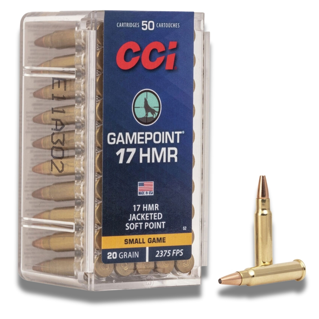 Cci .17 HMR 20gr Brass – 50rd